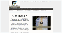 Desktop Screenshot of front9restoration.com
